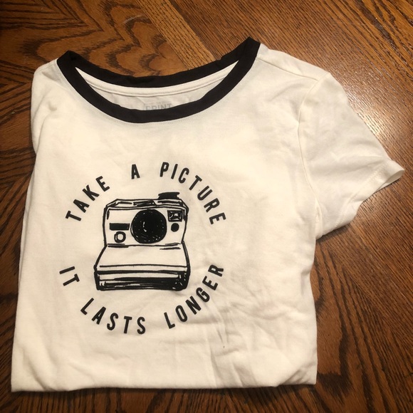 Print Shop Tops - Hipster Polaroid Shirt